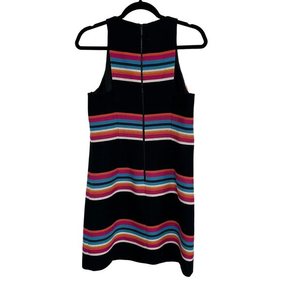 Trina Turk Loma Stripe Sleeveless Shift Dress Womens 8 Multicolor - Picture 4 of 7